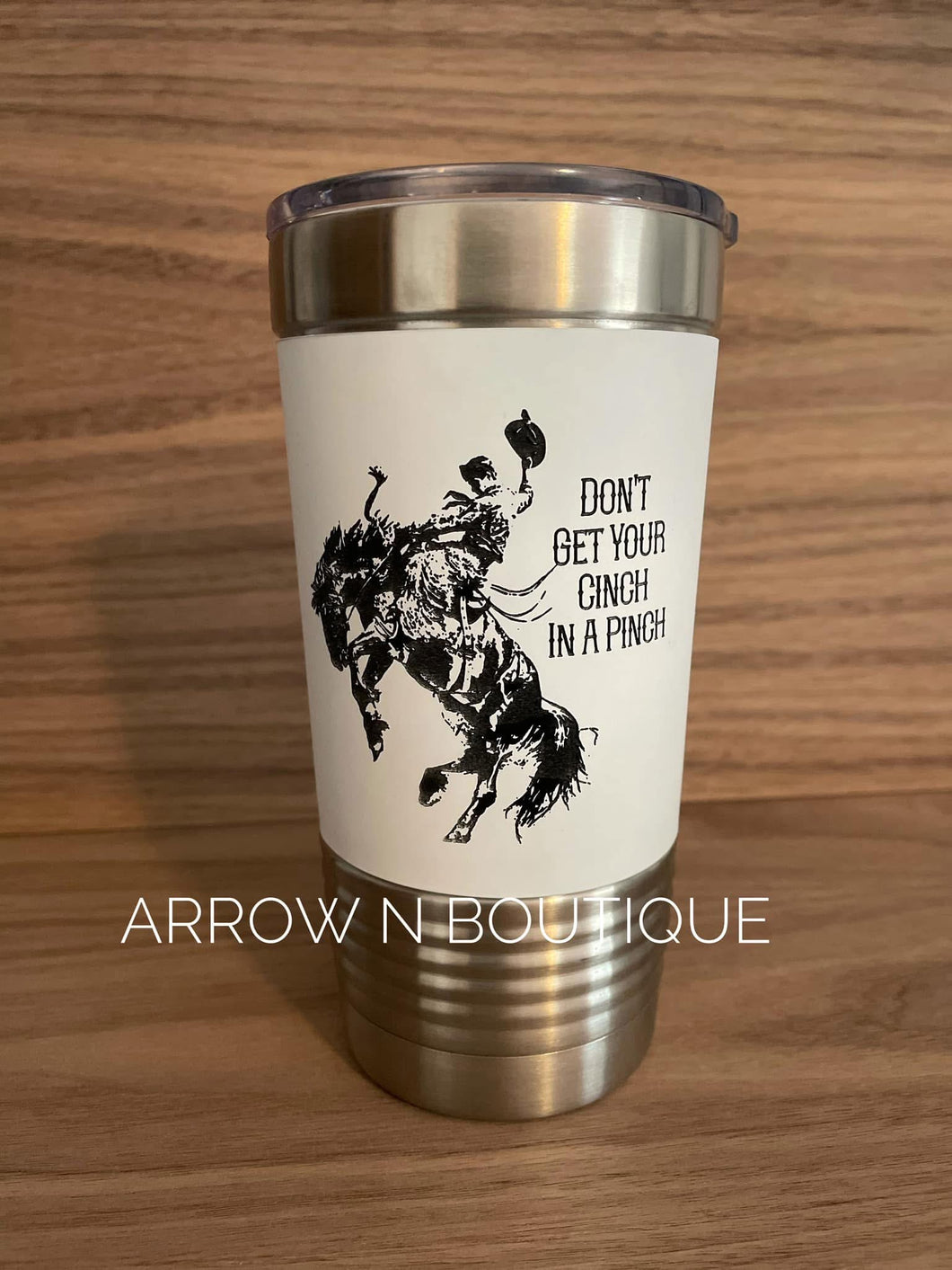 Cinch in a Pinch Tumbler