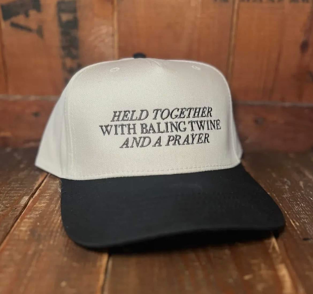Held Together With Baling Twine and A Prayer Trucker