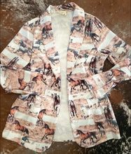 Load image into Gallery viewer, Wild Ponies Blazer