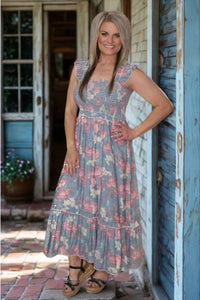 Floral Close To Me Dress - PREORDER
