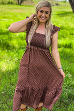 Load image into Gallery viewer, Brown Close To Me Dress - PREORDER