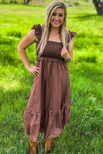 Load image into Gallery viewer, Brown Close To Me Dress - PREORDER