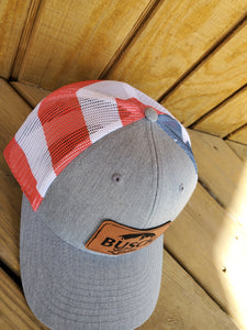 Busch Latte on American Hat
