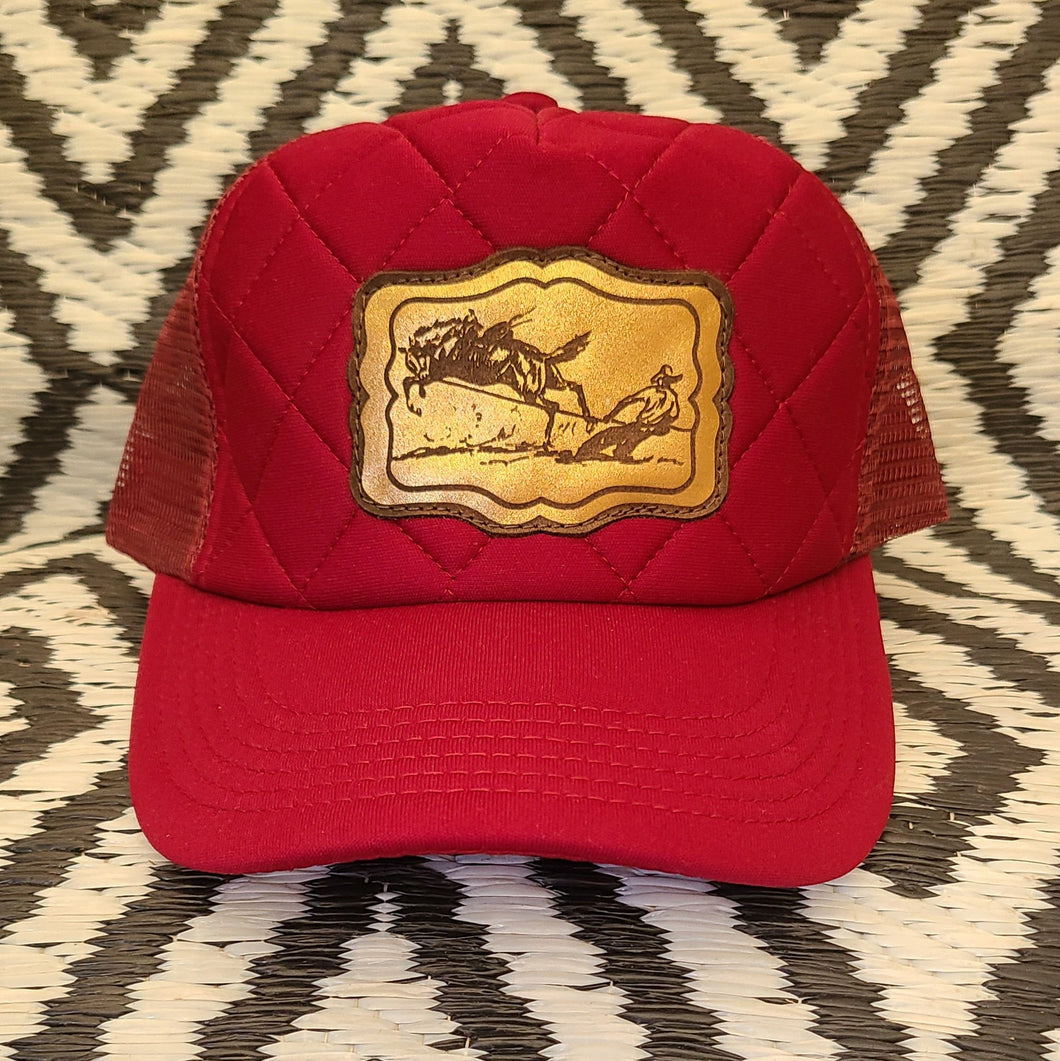 Wild One Quilted Trucker Cap