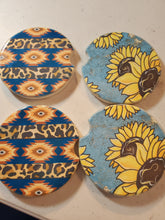 Load image into Gallery viewer, Sandstone car coasters