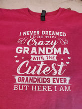 Load image into Gallery viewer, Crazy Grandma on Tee