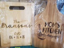 Load image into Gallery viewer, Customized Cutting Boards