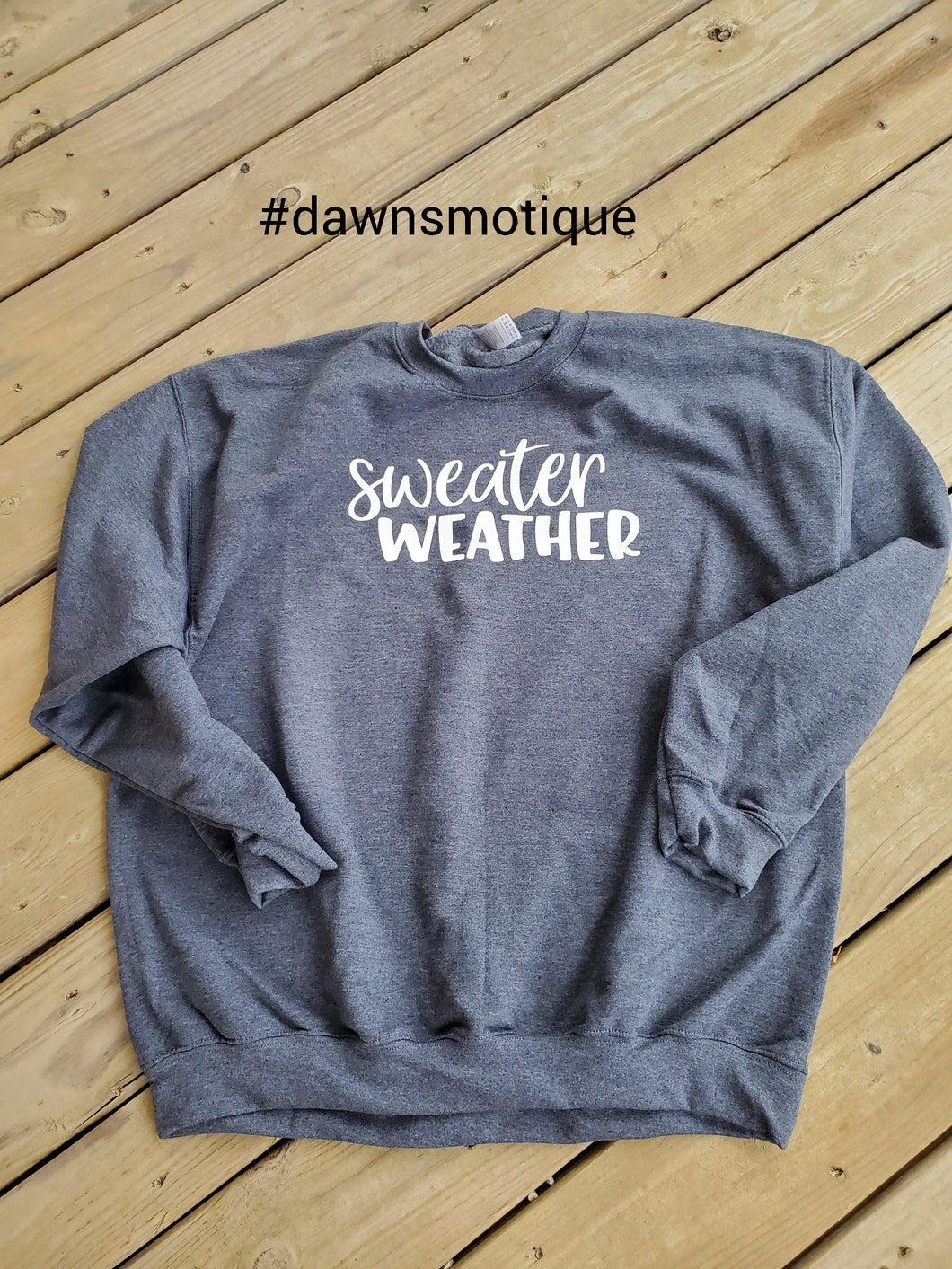 Sweater weather crew neck