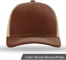 Load image into Gallery viewer, ADULT CUSTOM HATS - Richardson 112