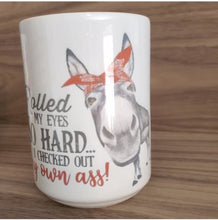 Load image into Gallery viewer, Roll my eyes 15 oz. Mug