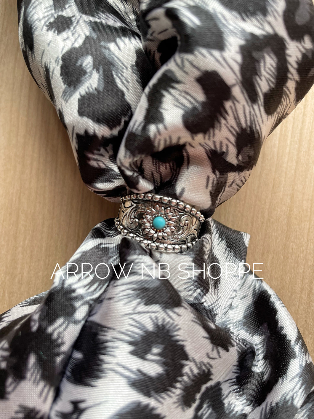 Turquoise and Tooled Ring